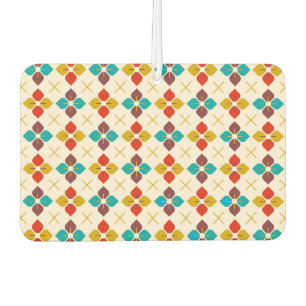 Retro Floral  Air Freshener
