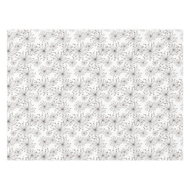 Retro floral background tablecloth (Front (Horizontal))