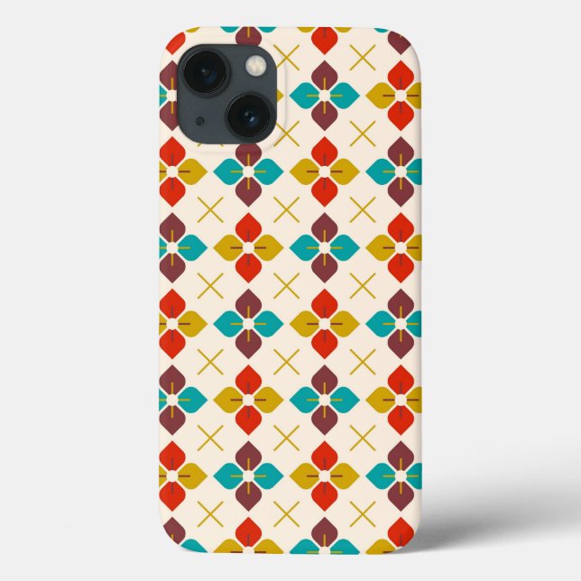 Retro Floral  Case-Mate iPhone Case (Back)