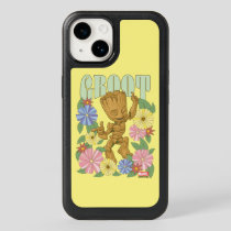 Retro Floral Dancing Kid Groot Graphic OtterBox iPhone 14 Case