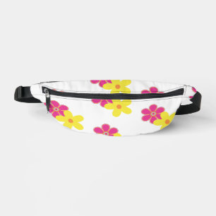 Retro floral fanny pack