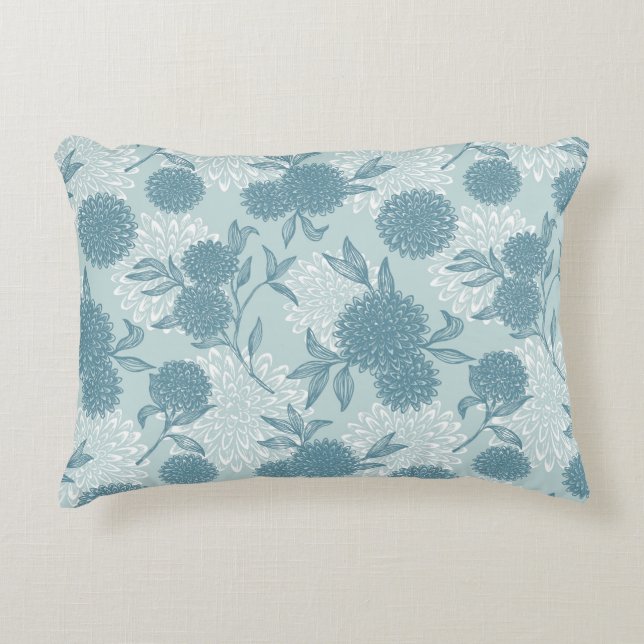 Retro Floral Pattern 2 2 Decorative Pillow (Front)