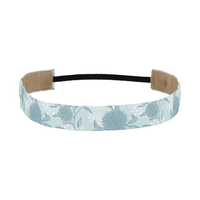 Retro Floral Pattern 2 3 Athletic Headband (Front)