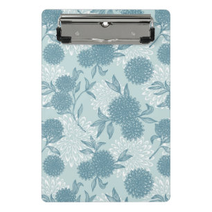 Retro Floral Pattern 2 3 Mini Clipboard