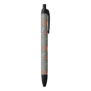 Retro floral pattern 2 pen