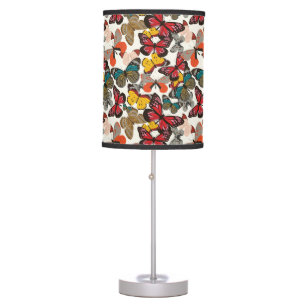 Retro floral pattern 2 table lamp