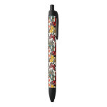 Retro floral pattern 3 pen
