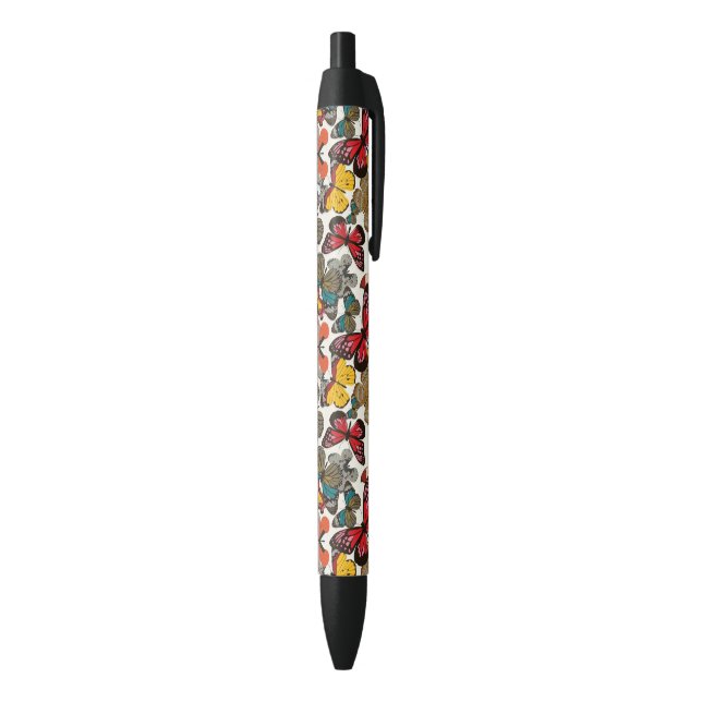 Retro floral pattern 3 pen (Bottom (Vertical))