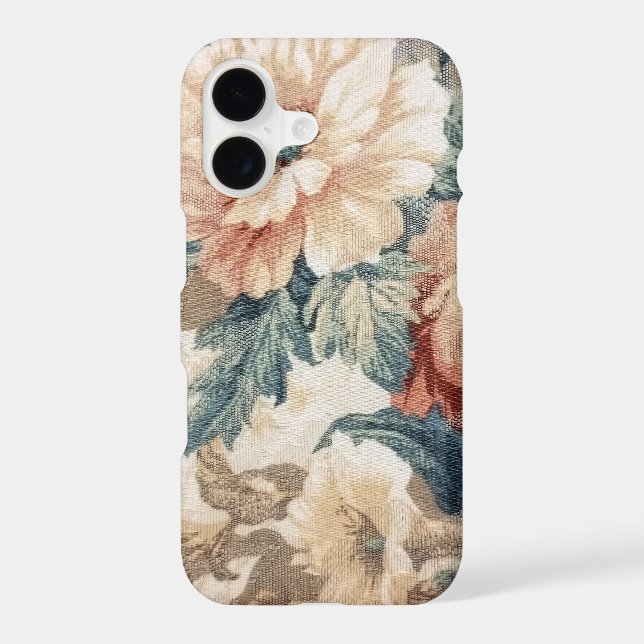 retro floral pattern Case-Mate iPhone case (Back)