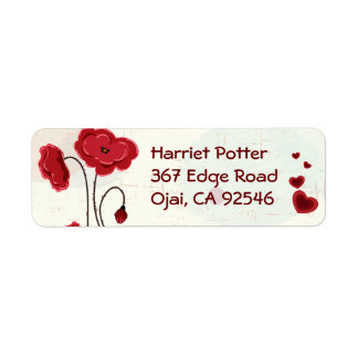 Retro Floral Roses With Thorns Vector Label