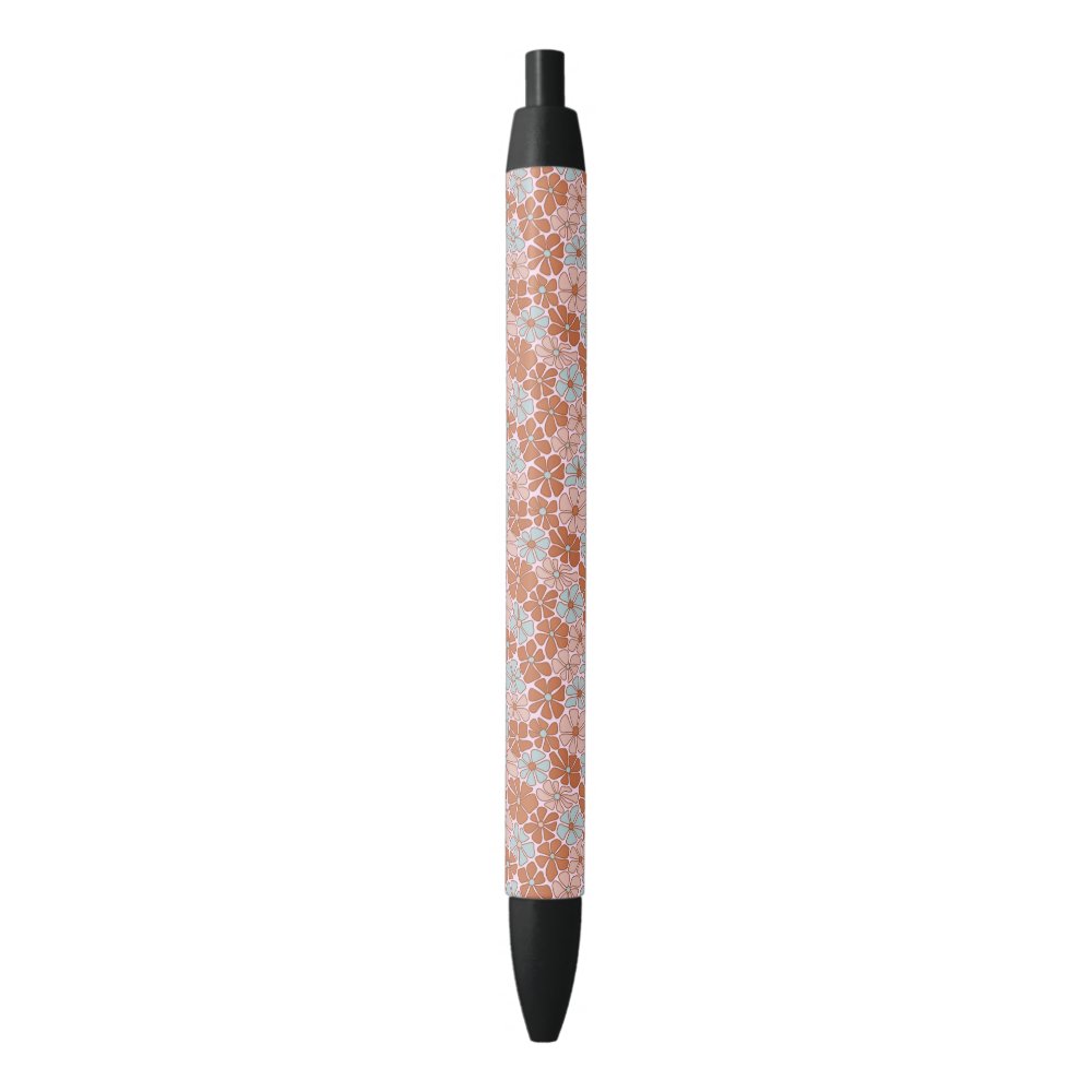 Disover Retro Floral Seamless Pattern Pen