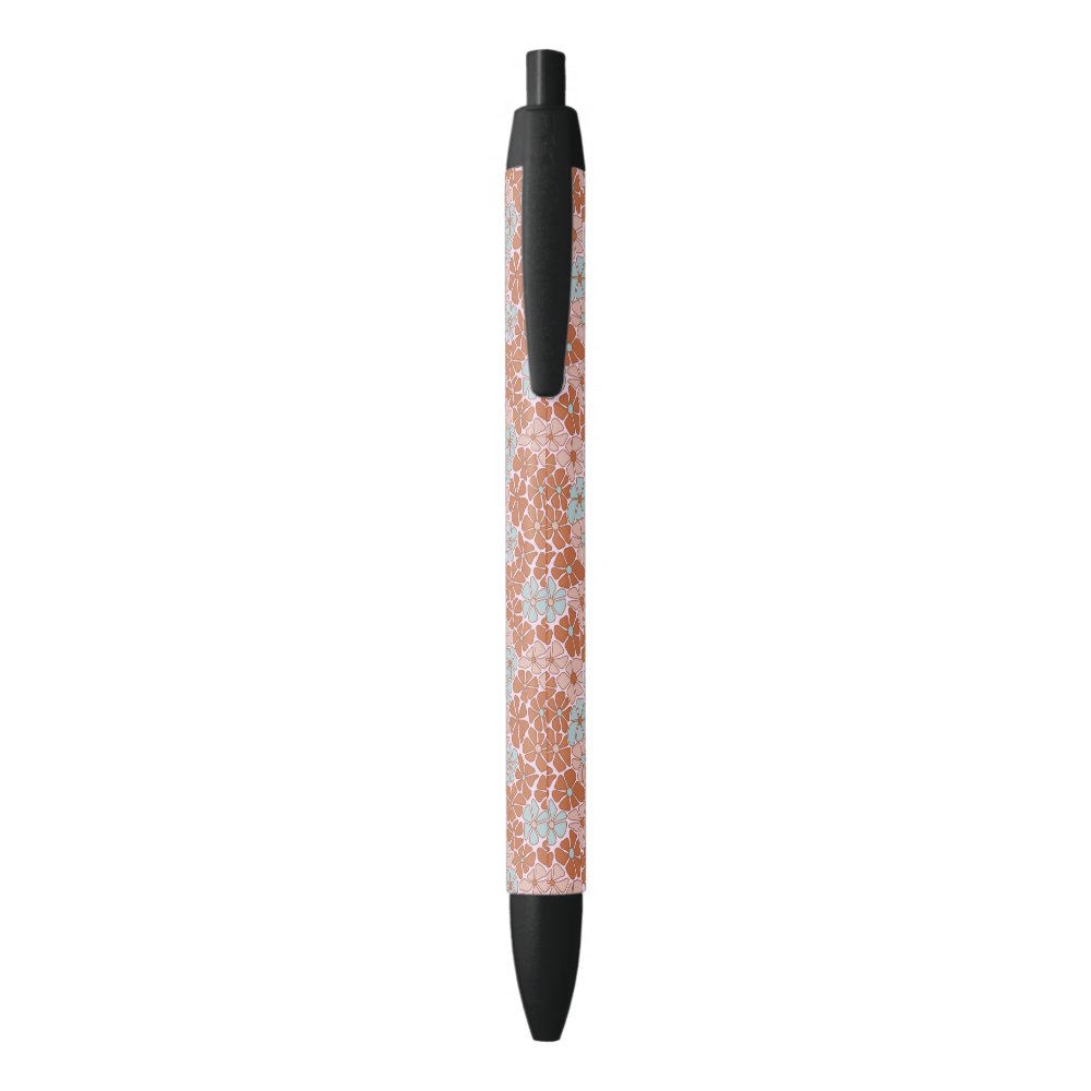 Disover Retro Floral Seamless Pattern Pen