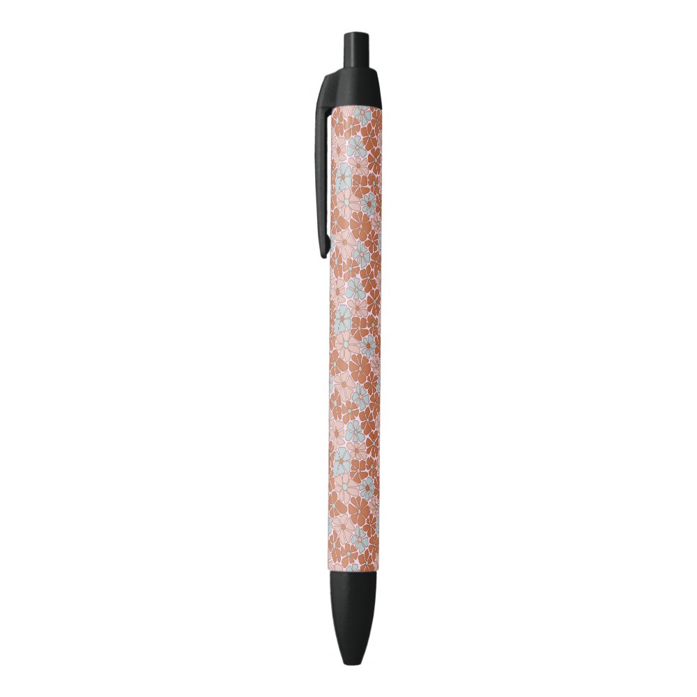 Disover Retro Floral Seamless Pattern Pen