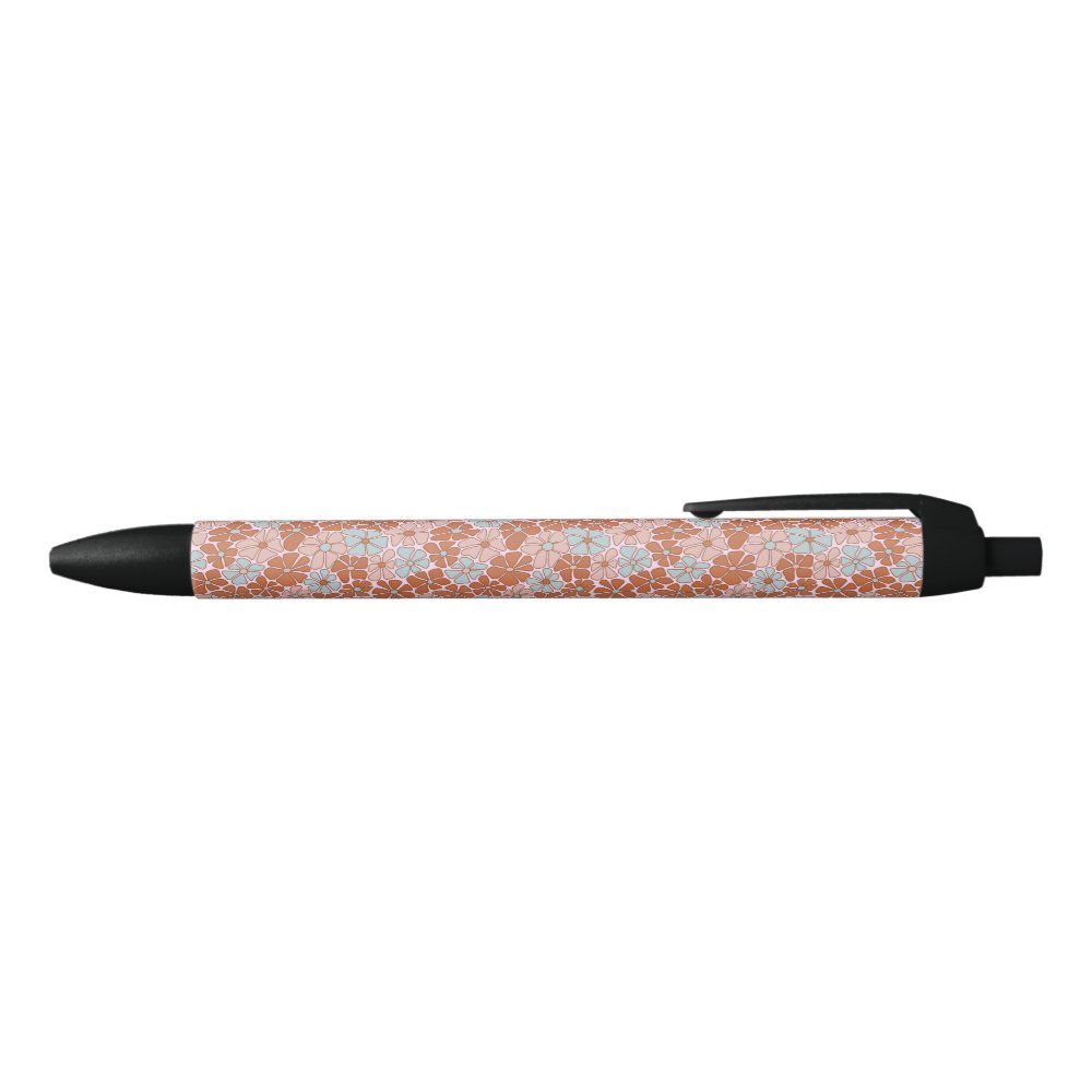 Disover Retro Floral Seamless Pattern Pen