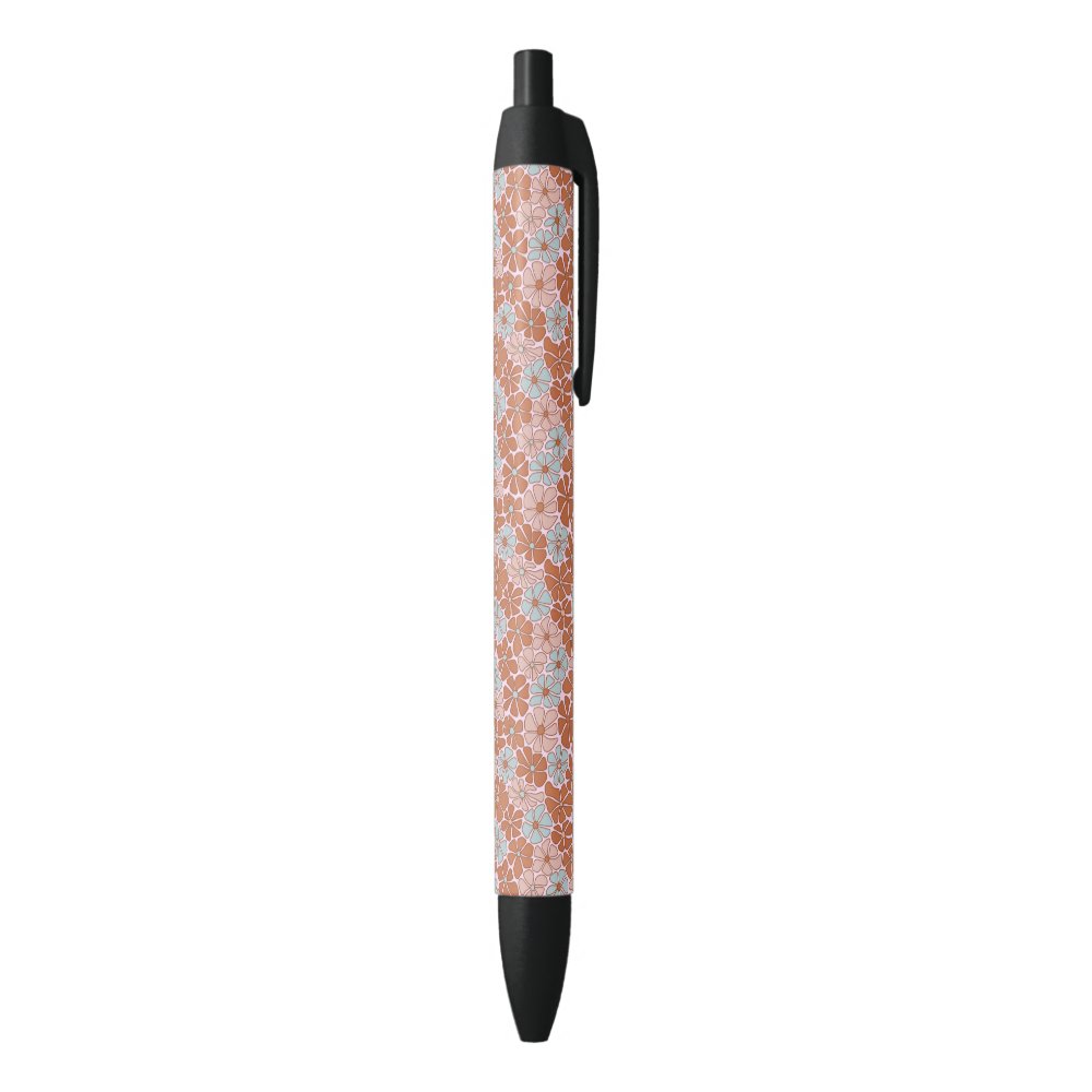 Disover Retro Floral Seamless Pattern Pen