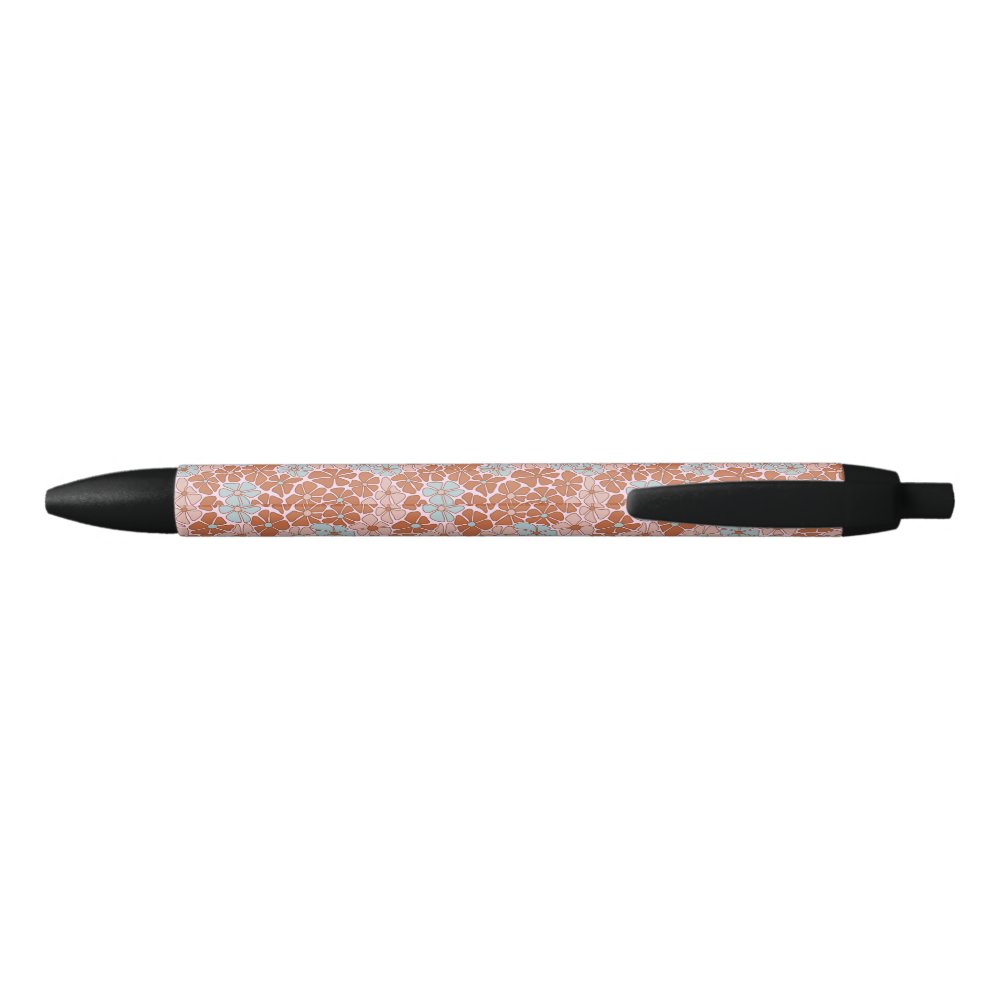 Disover Retro Floral Seamless Pattern Pen