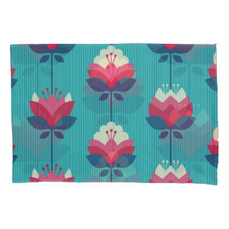 Retro floral seamless pattern. pillow case