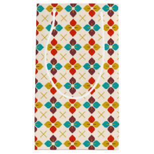 Retro Floral Small Gift Bag