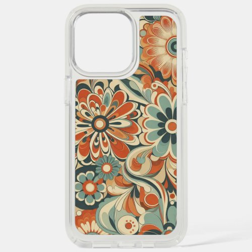 Retro Floral iPhone 15 Pro Max Case
