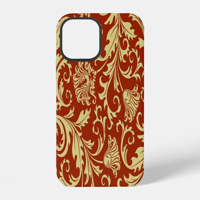 Retro florals: vintage pattern background. iphone case (Back)
