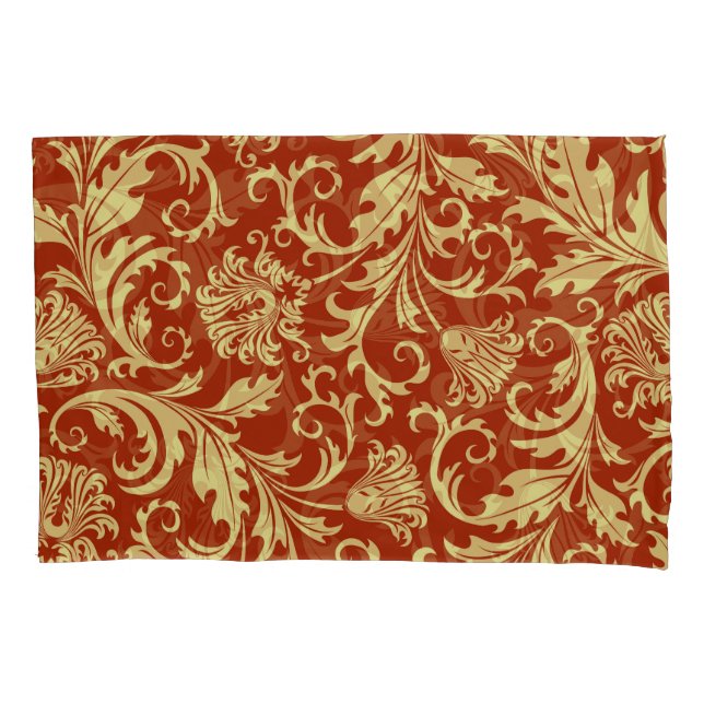 Retro florals: vintage pattern background. pillow case (Front)