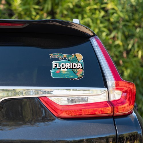Retro Florida Sticker