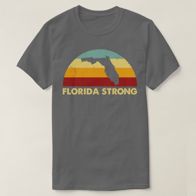 Retro Florida Strong T-Shirt (Design Front)