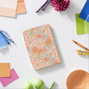 Retro Flower Garden Pattern iPad Mini Cover