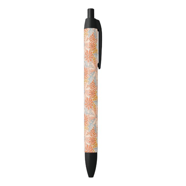 Retro Flower Garden Pattern Pen (Bottom (Vertical))