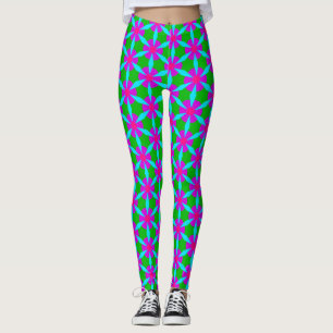 Retro Flower Power Leggings