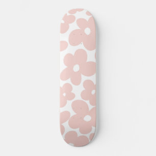 Retro Flowers #2 #floral #pattern #decor #art Skateboard