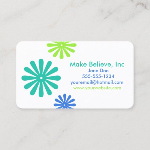 Bright Flower Business Card