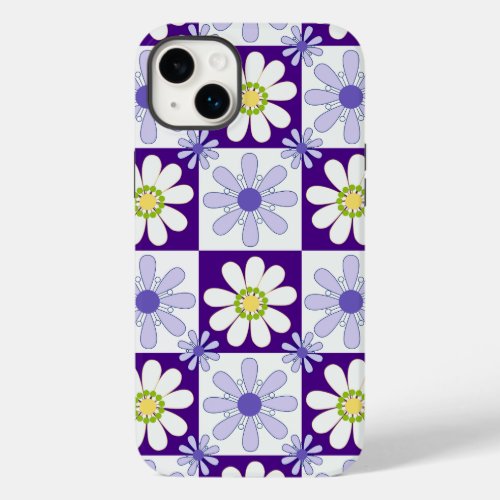Retro flowers  Tiles Case_Mate iPhone 14 Plus Case