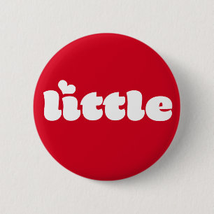 Retro Font Big Little Sorority Button