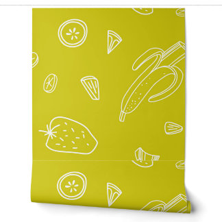 Retro food Wallpaper