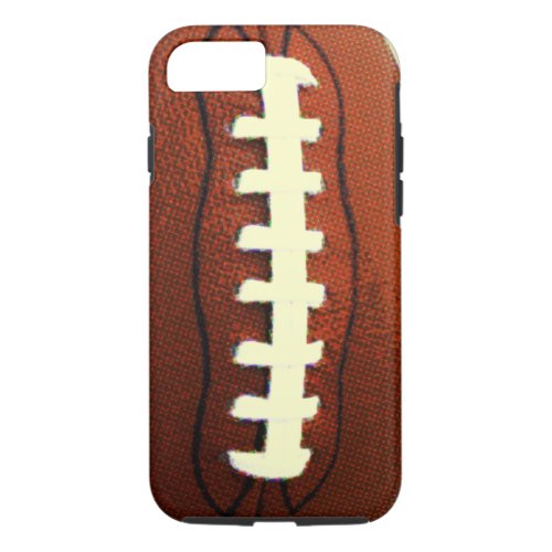 Retro Football Artwork iPhone 87 Case