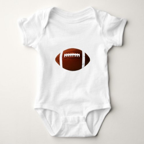 Retro Football Baby Bodysuit