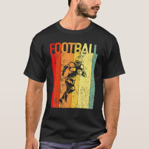 Retro Football Lover Vintage Sport Christmas Fathe T-Shirt