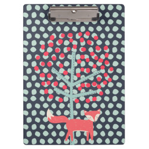 Retro Fox Clipboard