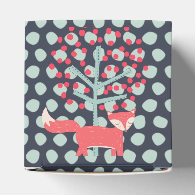 Retro Fox Favor Boxes (Top)