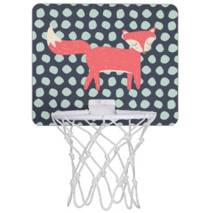 Retro Fox Mini Basketball Hoop