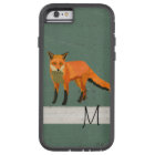 Retro Fox Monogram iPhone Case