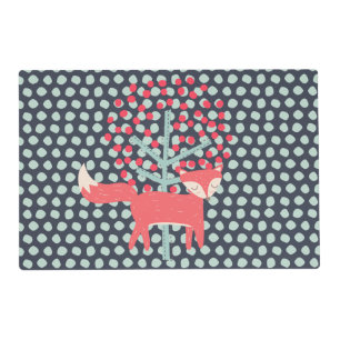 Retro Fox Placemat