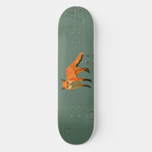 Retro Fox Skateboard Deck