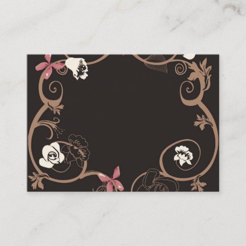 Retro frame Business Card