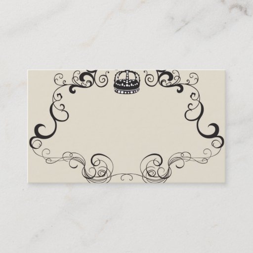 Customizable Retro frame Business Card