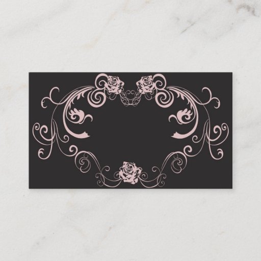 Customizable Retro frame Business Card