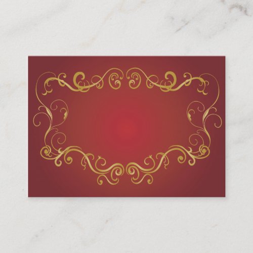 Retro frame Business Card