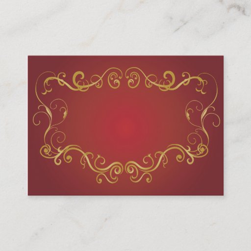 Customizable Retro frame Business Card