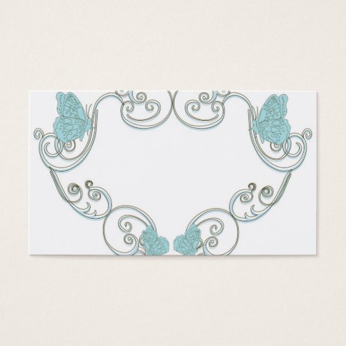 Retro frame Profile Card Business Cards